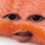 Salmon Smirk Emoji