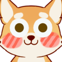 Shiba Flushed Emoji