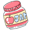 Emoji confiture de pommes