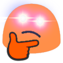 Blobhyperthink Discord Emoji