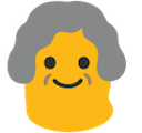 Blobolderwoman Emoji