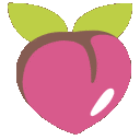 Emoji de Blobpeachgif
