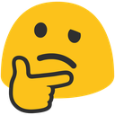 Blobthinking Emoji | Discord Home