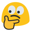 Blobthinkingeyes Discord Emoji