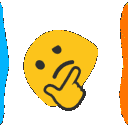 Blobthinkingportalgif Emoji