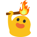 Blobtorch Discord Emoji
