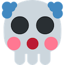 Clownschädel-Emoji