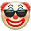 Clownsunglasses Emoji