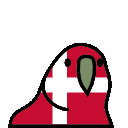 Emoji pappagallo danese