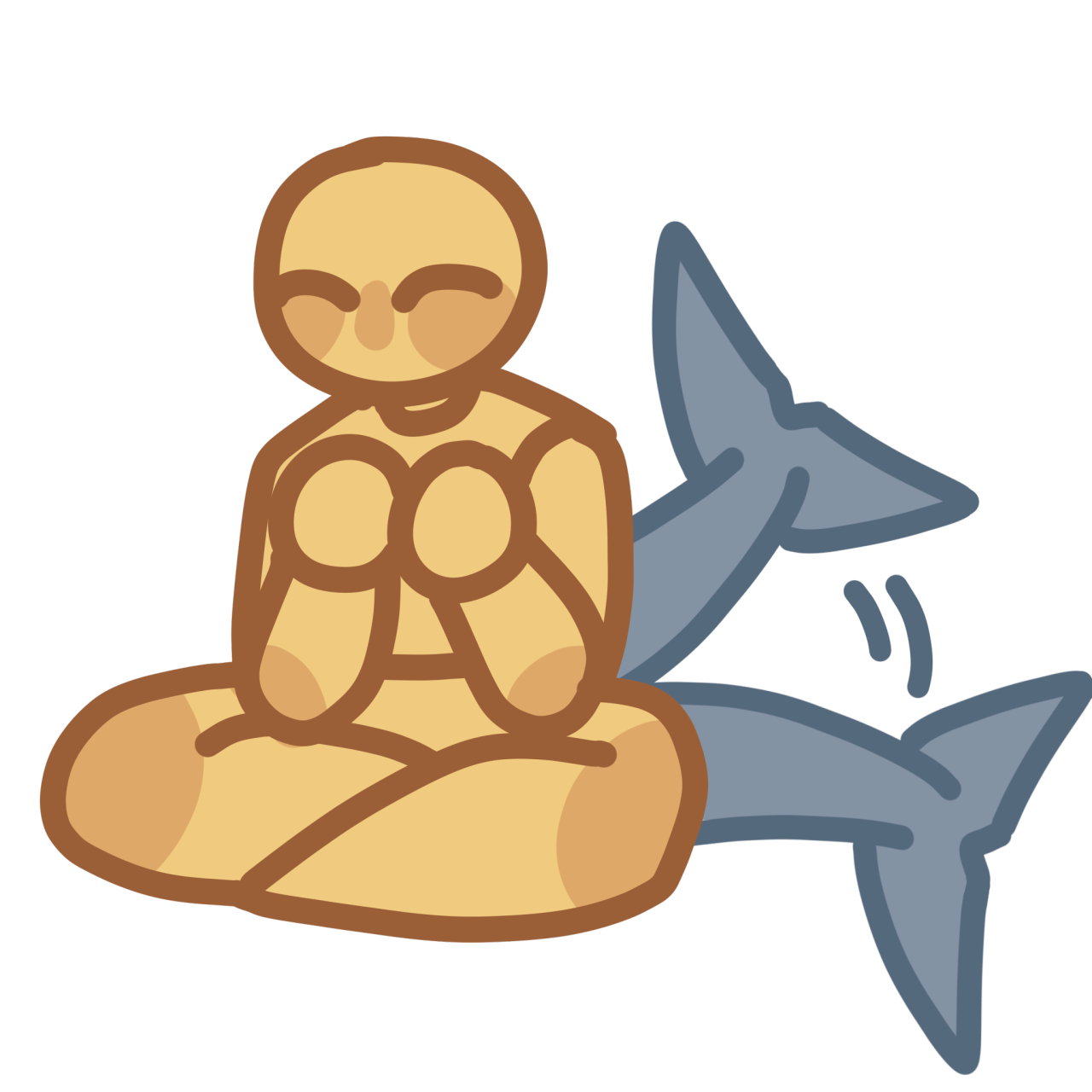 Shark Tail Wag Stim Emoji