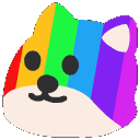 Doggorainbow Discord Emoji