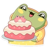 Frogcake Emoji