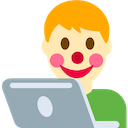 Mantechnologistclownface Discord Emoji