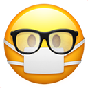 Maskwithfoggedglasses Emoji