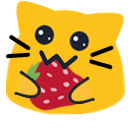 Meownomstrawberry Discord Emoji