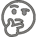 Neonthinkingface Emoji