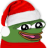 Pepe Peepohappychristmas Emoji