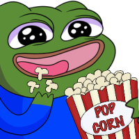 Pepe Popcorn Discord Emoji