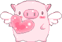 Piggy Heart Emoji