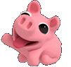 Pig Wave Emoji