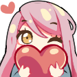 pinkhairheart Emoji