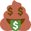 Poopmoneymouthface Discord Emoji