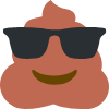Poopsunglasses Discord Emoji