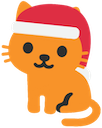Santacat Discord Emoji