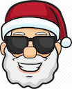 Santasunglasses Discord Emoji