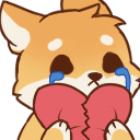 Shiba Heartbreak Emoji