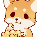 Shiba Popcorn Emoji