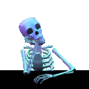 Skeletonwaiting Discord Emoji