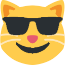 Sunglassescat Emoji