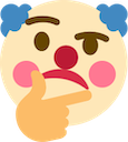Thinkingclown Discord Emoji