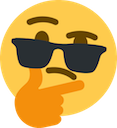 Thinkingsunglasses Discord Emoji